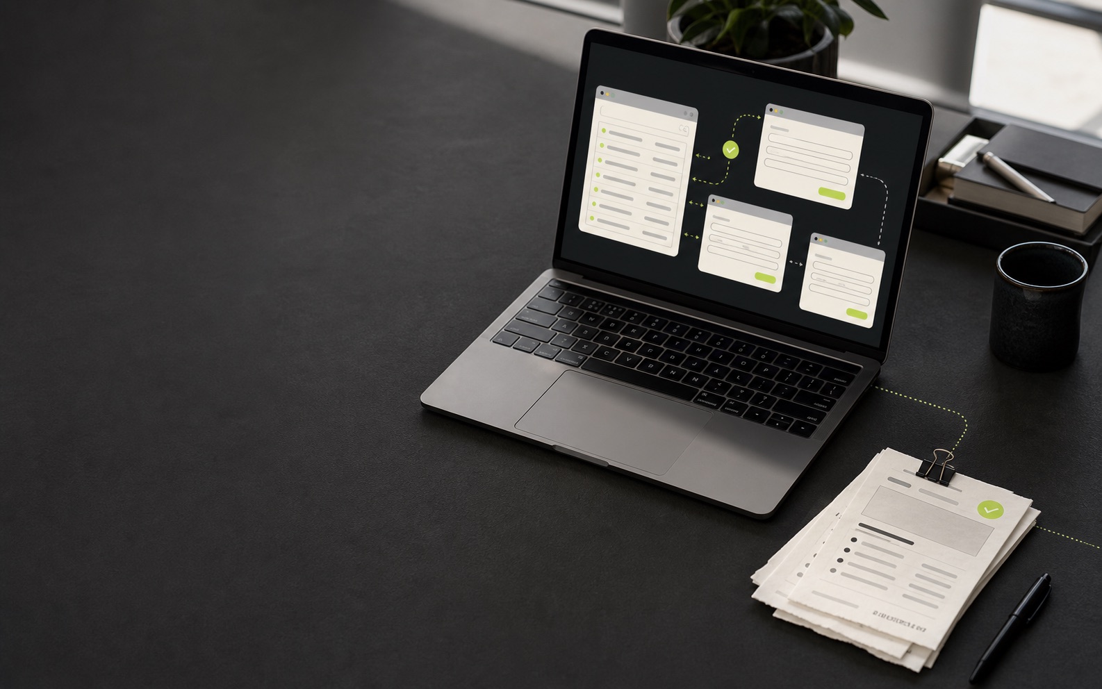 An illustrative founder-controlled browser workflow for directory research and evidence